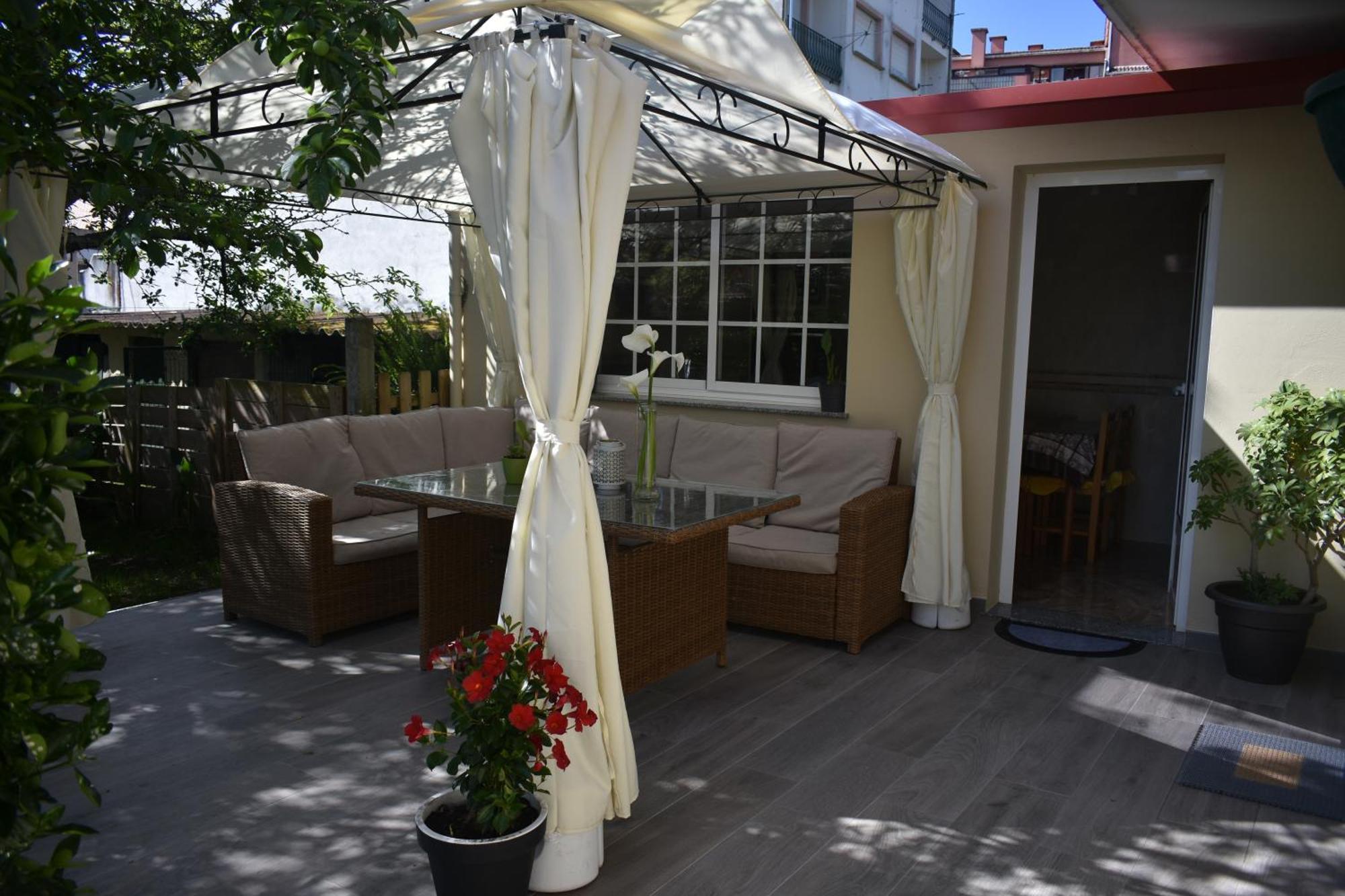 Jardin, Terraza Y Barbacoa Διαμέρισμα O Grove Εξωτερικό φωτογραφία