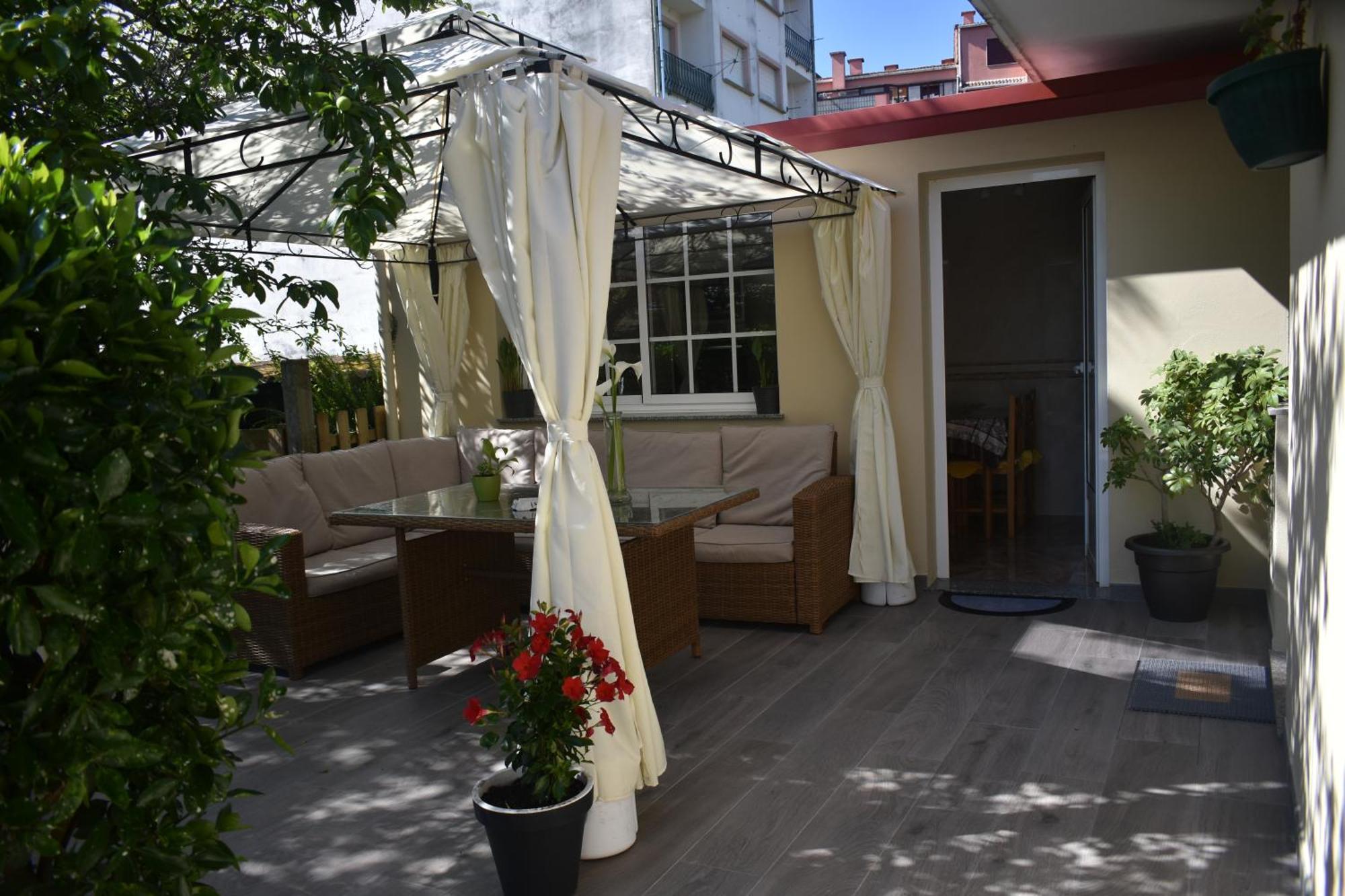 Jardin, Terraza Y Barbacoa Διαμέρισμα O Grove Εξωτερικό φωτογραφία